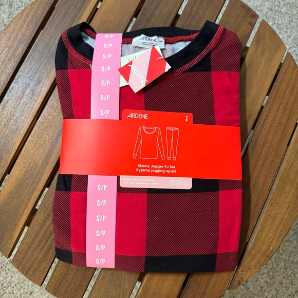 Ardene Plaid Skinny Jogger Pj Set /NWT - Picture 6 of 11